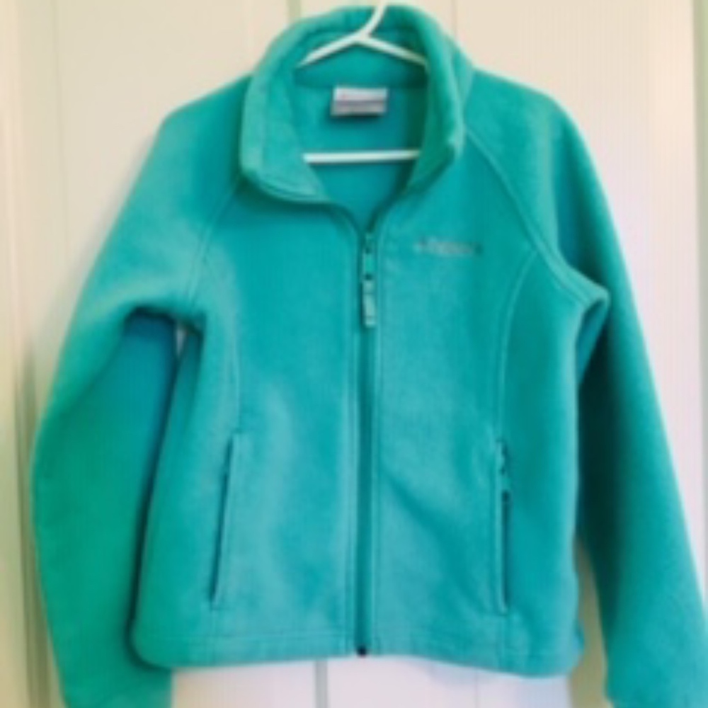 Girls Columbia Zip Up Jacket